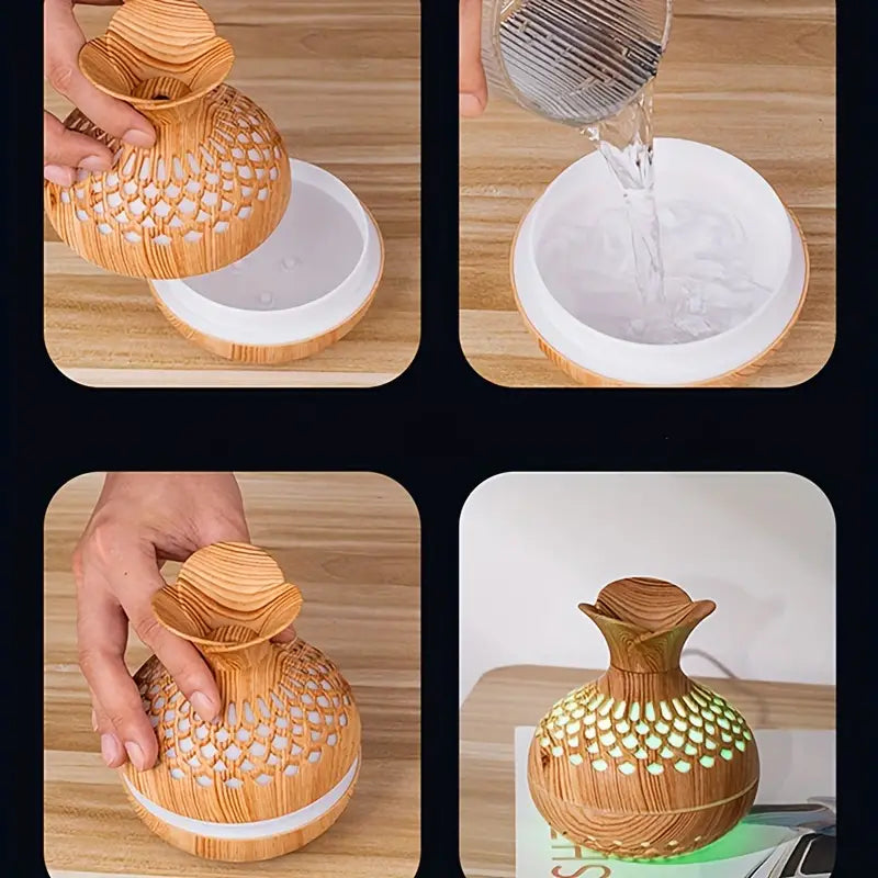 Aroma Diffuser Blossom Design 300ml USB Powered