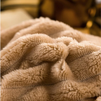 Winter Bedspread with Plush Duvet Cover Set