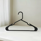 Heavy-Duty Plastic Clothes Hangers - Slim Closet Storage Set