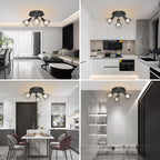 Adjustable Black Ceiling Spotlight Light | Vintage Industrial Style