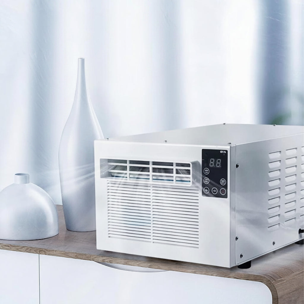 Compact Portable Air Cooler and Dehumidifier – Quiet Operation