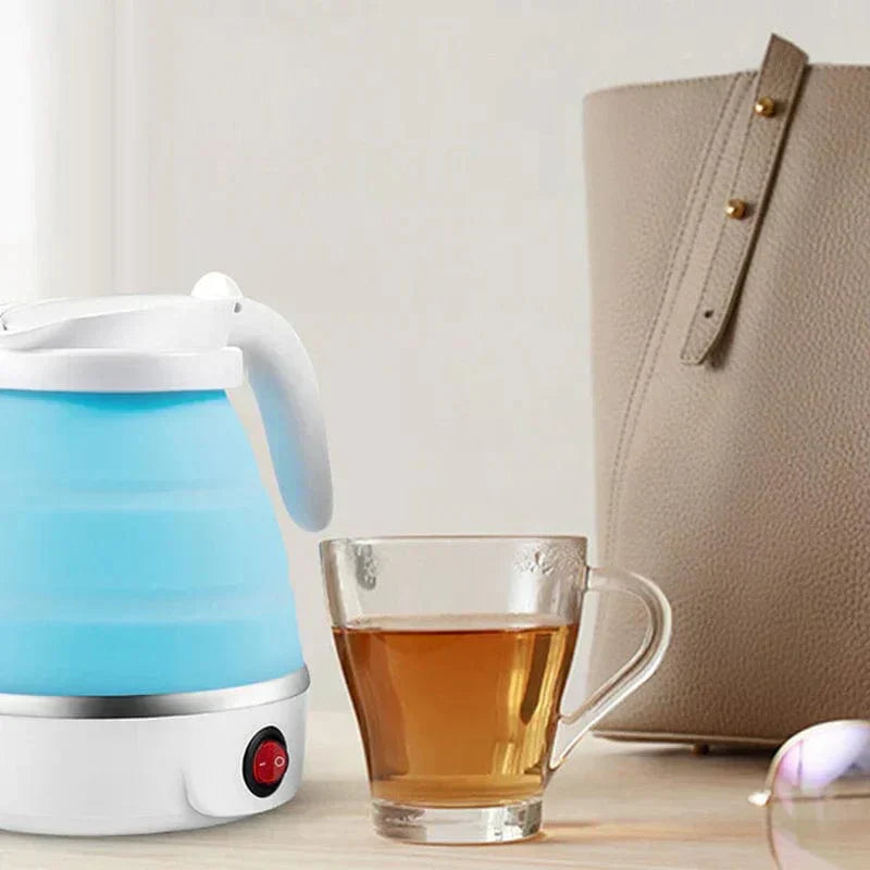 Kettle Collapsible Silicone & Stainless Steel Base 0.6 L