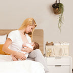 Baby Storage Basket - Plush Sherpa Diaper Organizer Caddy