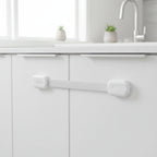 Childproof Adhesive Strap Locks for Cabinets and Drawers