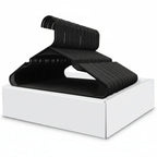 Heavy-Duty Plastic Clothes Hangers - Slim Closet Storage Set