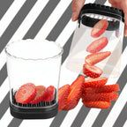 8-Blade Fruit Cutter for Easy Slicing of Strawberries and Salads