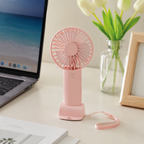 USB-Rechargeable Phone-Holder Mini Desk Fan