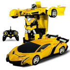 Transformer Car One-Button Transform 66 Ft Range
