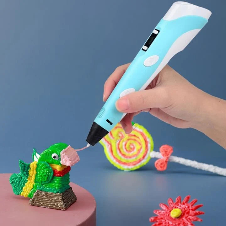 3D Printing Pen Odorless PLA & Adjustable Temperature