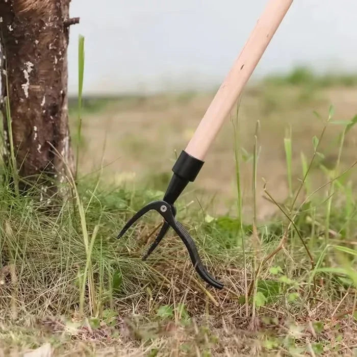 Weed Puller Ergonomic Root-Grip Stainless Steel