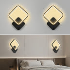 Geometric LED Wall Light – Modern Square Minimalist Design