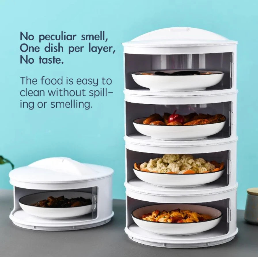Food Storage Container Stackable Insulated & Dust-Tight Lid