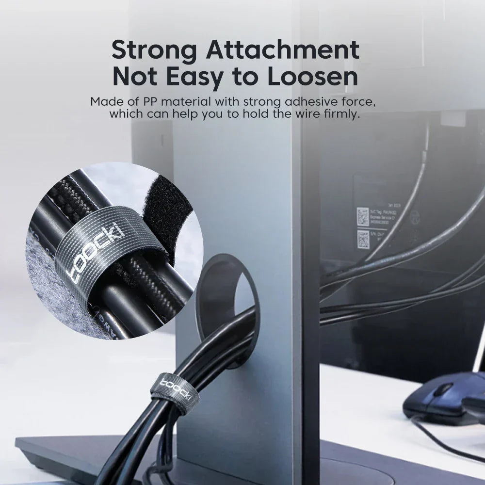Cable Organizer Roll Flexible Cut To Length Reusable