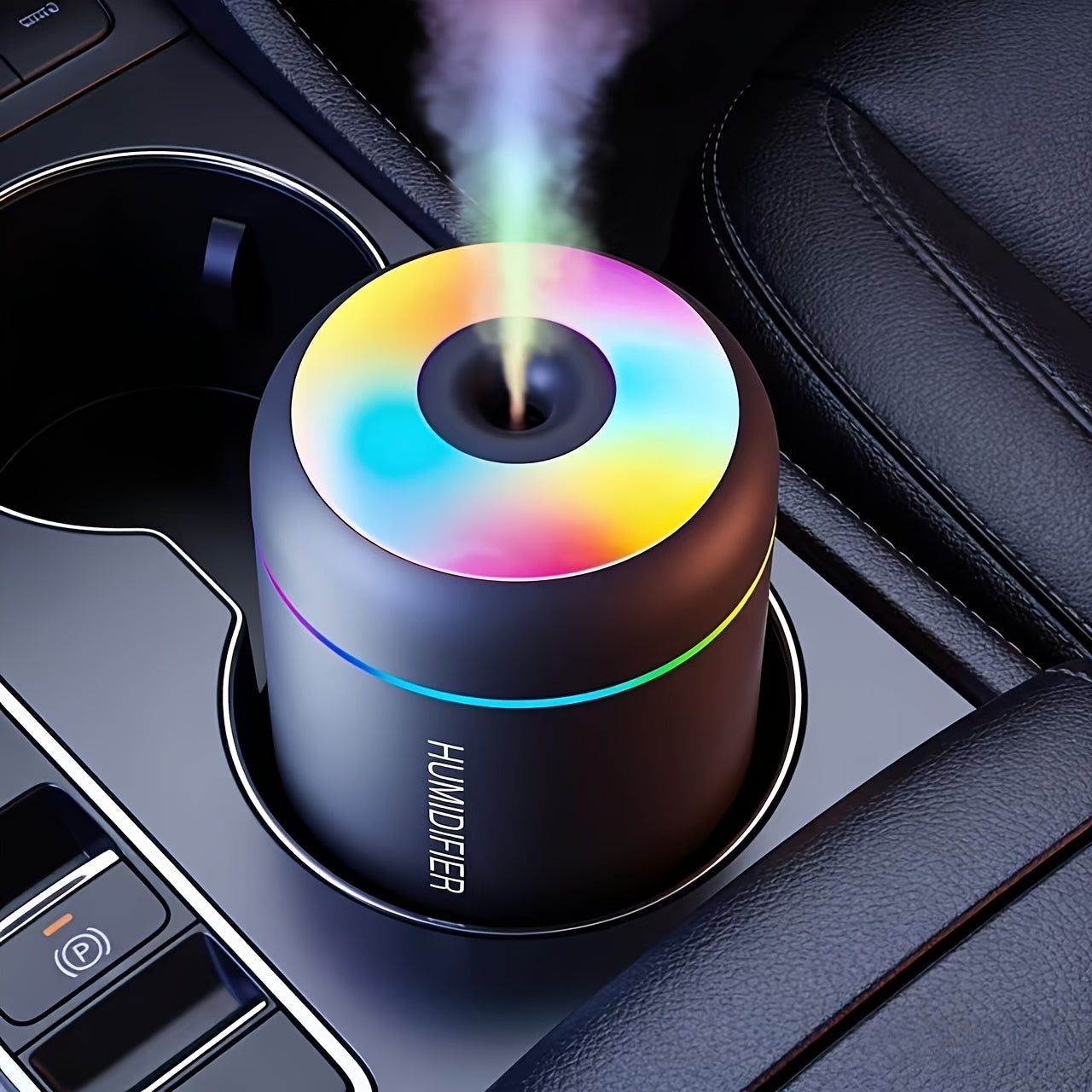 Cold Mist USB-Powered Color-Changing Essential Oil Diffuser