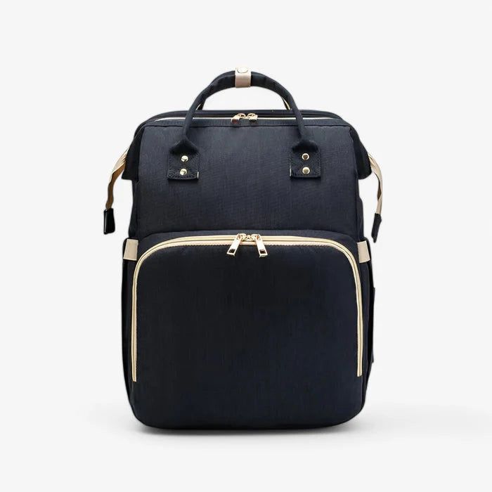 Changing Bag Fold-Out Baby Bed Water-Repellent & Multiple Pockets