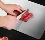 Cutting Board Stainless Steel Antibacterial Knife-Friendly