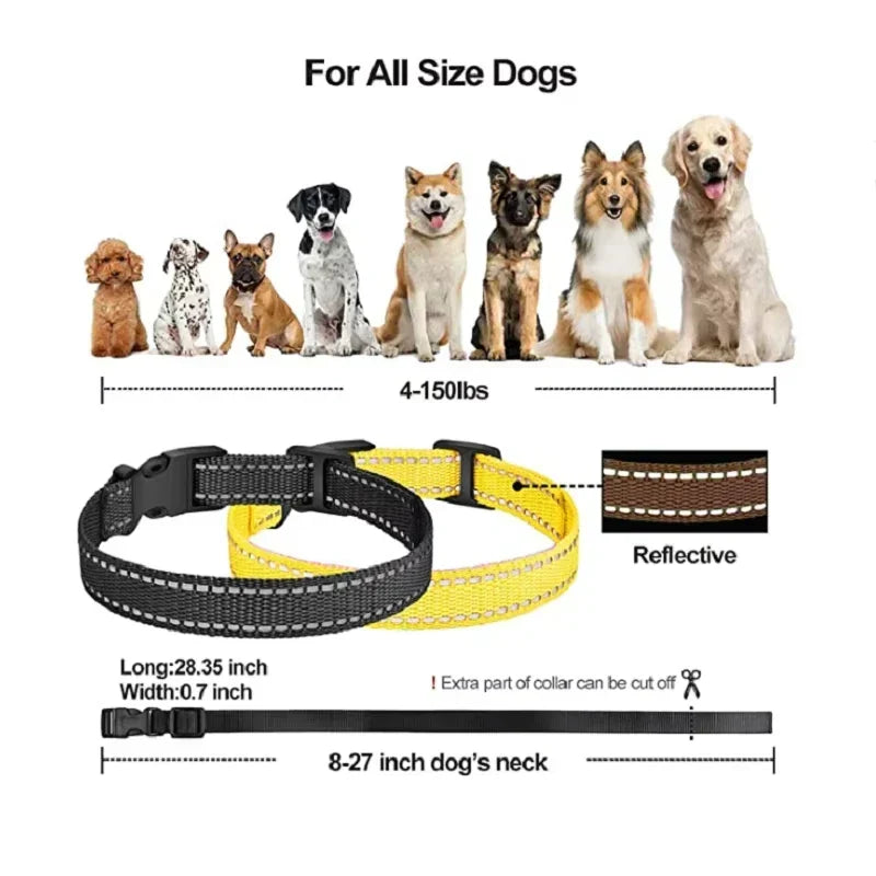 Dog Training Collar Remote Control 1,000 Meter Range Rechargeable