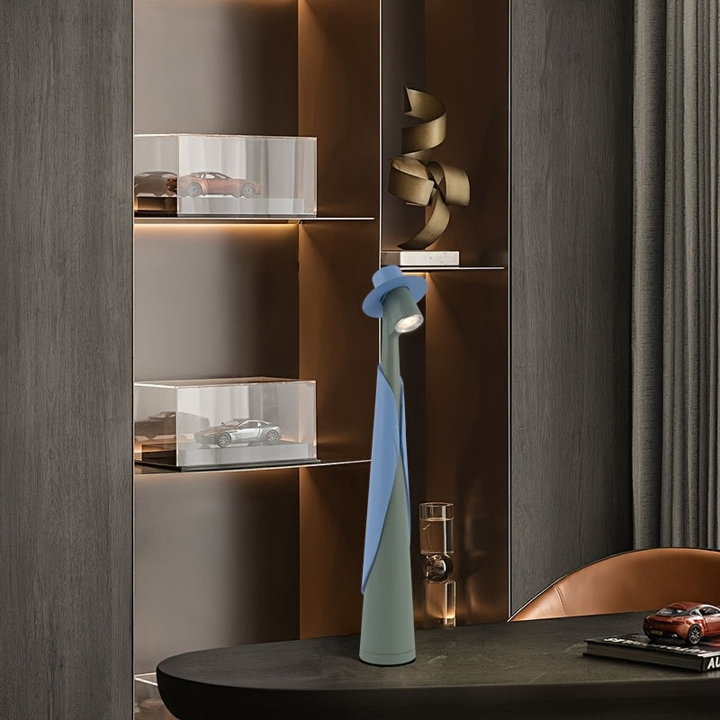 Rechargeable LED Hat Light – Stylish Desk Lamp with Creative Design