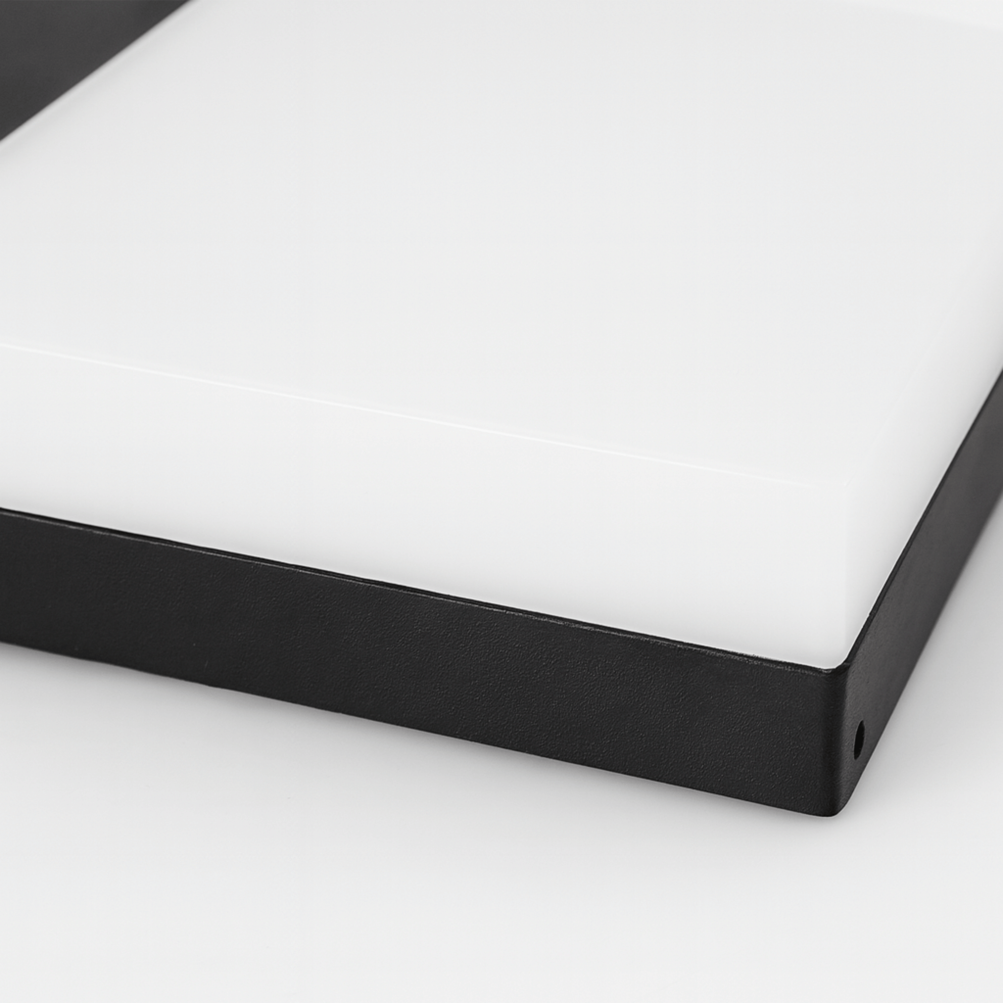 Motion Sensor Outdoor Wall Light with Flat Panel Design