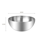 ElegantNest 5-Piece Stainless Steel Mixing Bowl Set