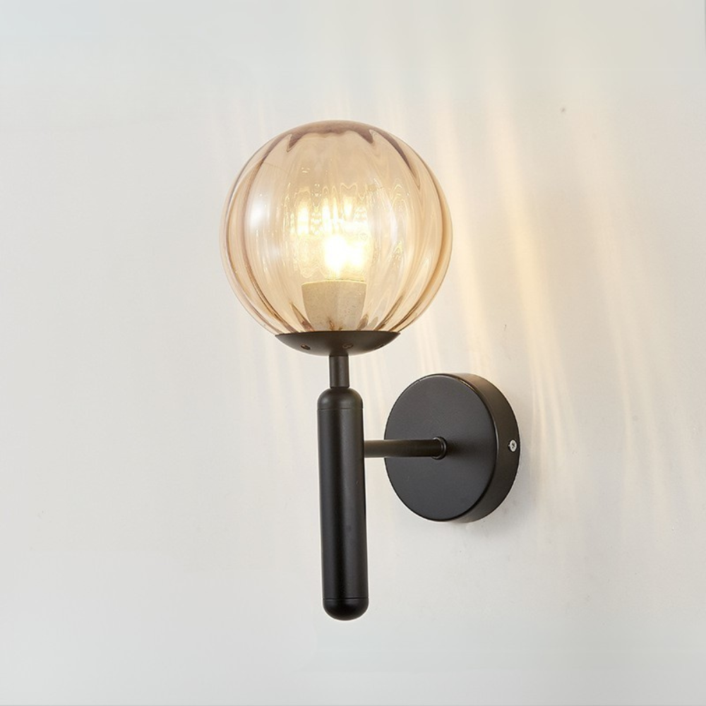 Northern Style Sphere Wall Light Fixture