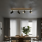 Ceiling Light Fixture with Multiple Spotlights