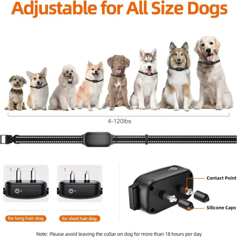 SmartPet Trainer Waterproof Rechargeable Collar with Remote