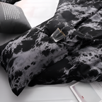 Black Marble 3-Piece Bedding Set – Quilt Cover Ensemble
