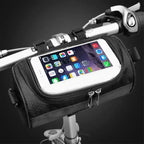 Bike Handlebar Bag Touchscreen Window & Waterproof 3.5 L