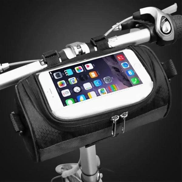 Bike Handlebar Bag Touchscreen Window & Waterproof 3.5 L