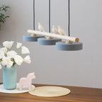 Dimmable Even Illumination Round Pendant Light