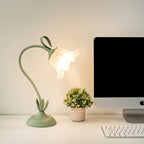 USB Powered Table Lamp with Floral Design