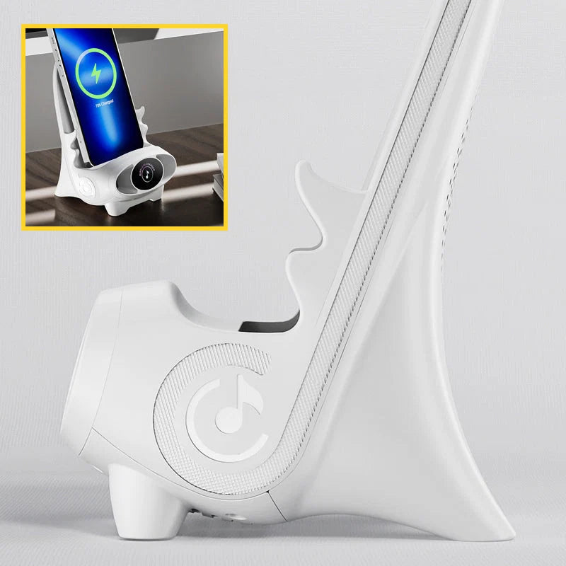 Wireless Phone Holder 15W Fast Charging Adjustable Angle