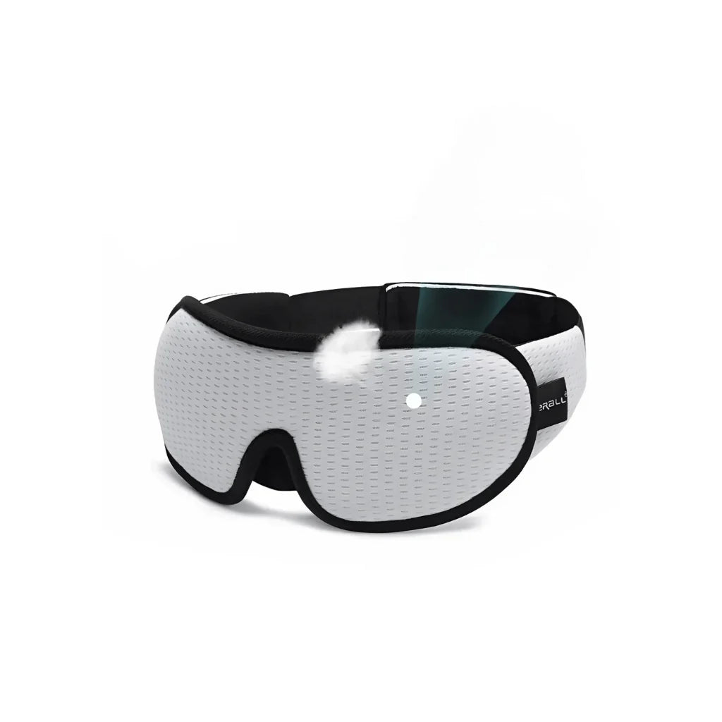 Sleep Mask 3D Contoured Pressure-Free Adjustable Band
