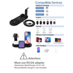 Wireless Charging Station 3-in-1 Fast Charging USB-C