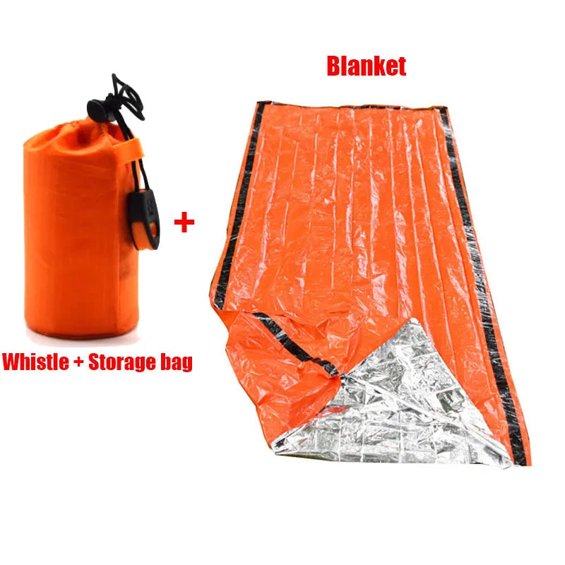 Emergency Sleeping Bag Reflective & Waterproof Packable Pouch