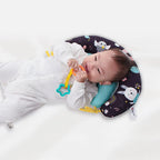 Baby Tummy Time Pillow Ergonomic Support Cotton Blend Lightweight