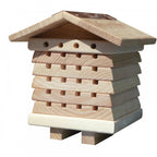 Weatherproof Cedar & Copper Bee Hotel (Multiple Hole Sizes)