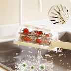 Fruit & Vegetable Storage Container Extends Freshness Dishwasher Safe