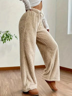Lounge Pants Teddy Sherpa Ultra-Soft Relaxed Fit