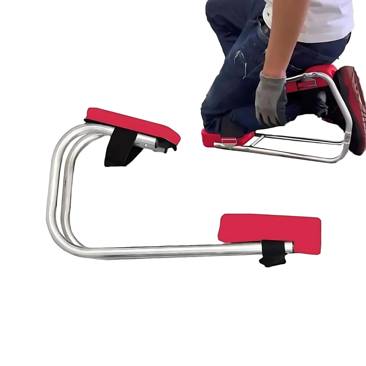 Garden Kneeler & Stool Cushioned Ergonomic 330 lb Capacity