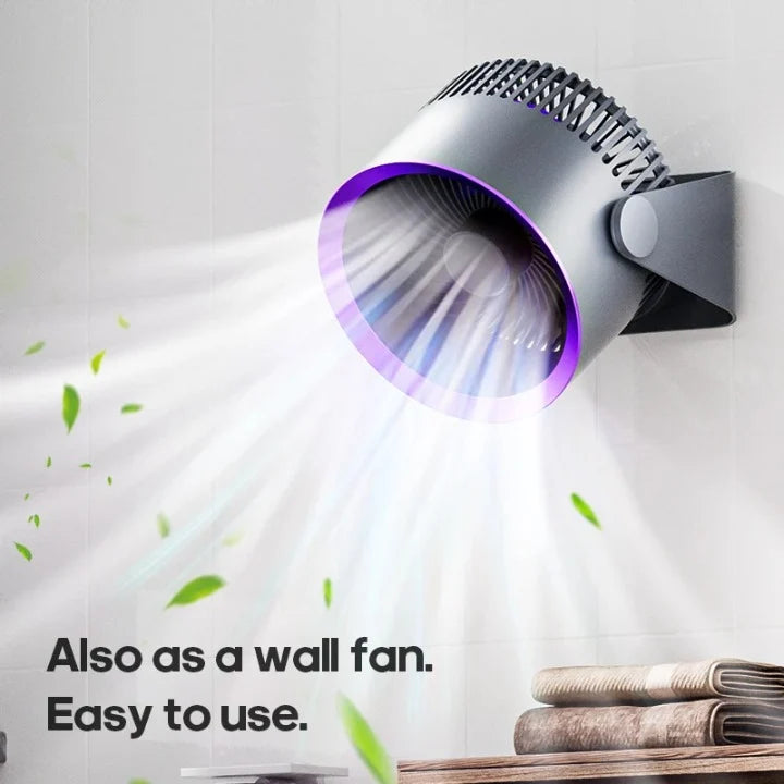 Portable Fan Mountable Wireless Rechargeable