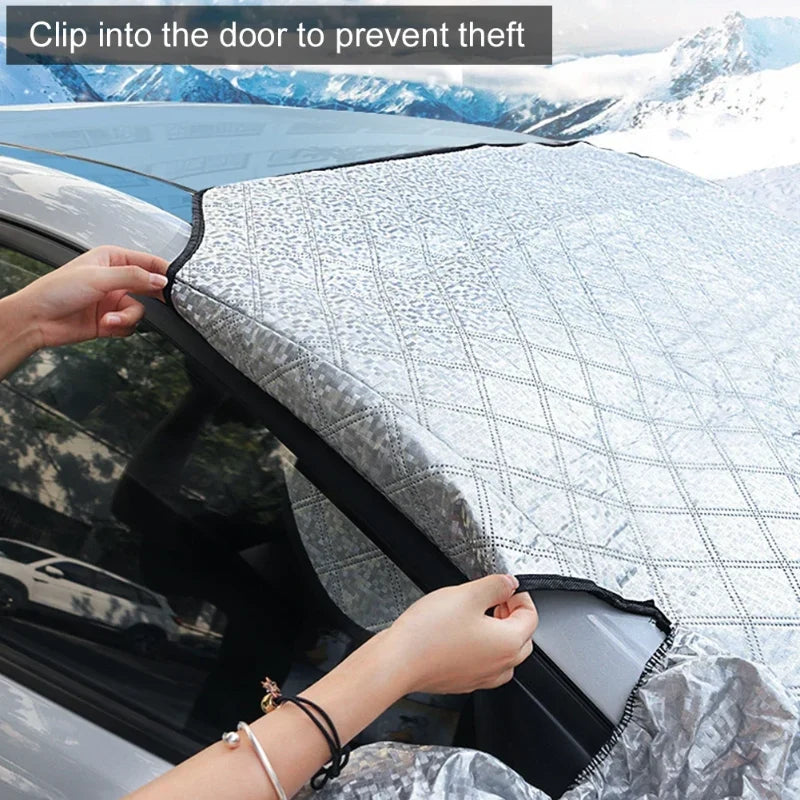 Windshield Cover Magnetic Waterproof & UV Resistant
