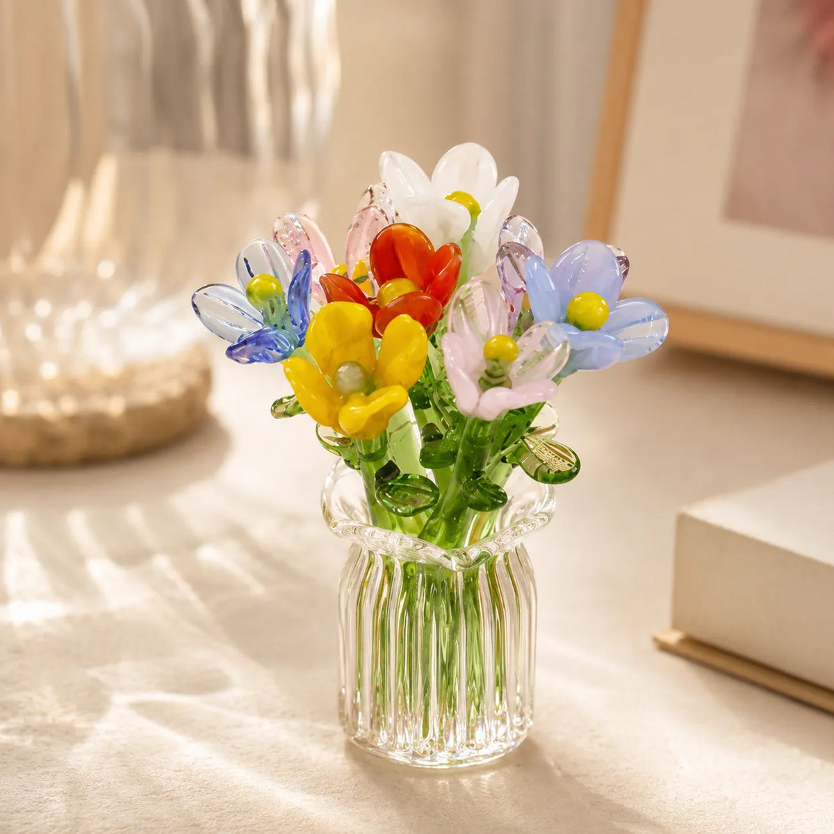 Timeless Elegance Mini Glass Floral Collection
