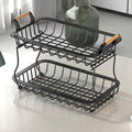 Double-Layered Fruit and Veggie Storage Rack