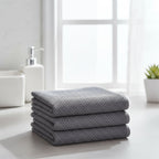 Absorbent Honeycomb Waffle Weave Cotton Dish Cloths Set