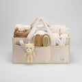 Baby Storage Basket - Plush Sherpa Diaper Organizer Caddy