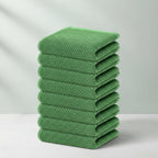 Absorbent Honeycomb Waffle Weave Cotton Dish Cloths Set