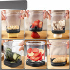 8-Blade Fruit Cutter for Easy Slicing of Strawberries and Salads