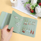 Foldable Earring Holder Case for Travel - Jewelry Organizer for Mother's Day